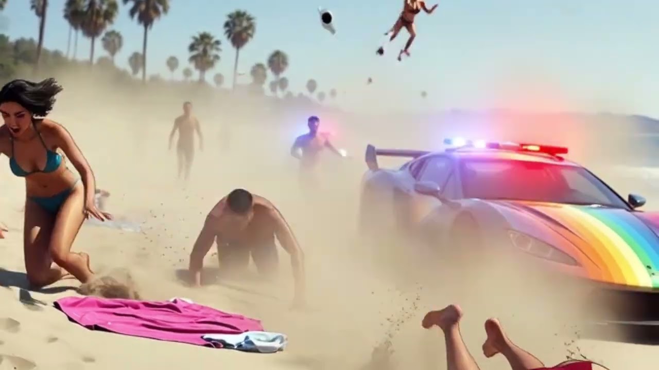 TOP 10 GTA V Beach Scenes That Went COMPLETELY INSANE 💥🔥