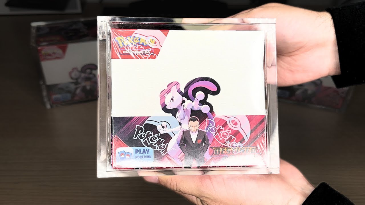 Gemloader Pokemon Booster Box Acrylic Case Review
