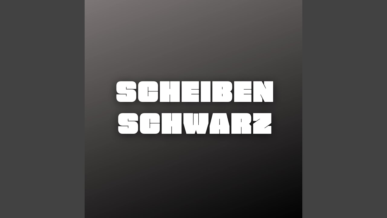 Scheiben Schwarz (Pastiche/Remix/Mashup)