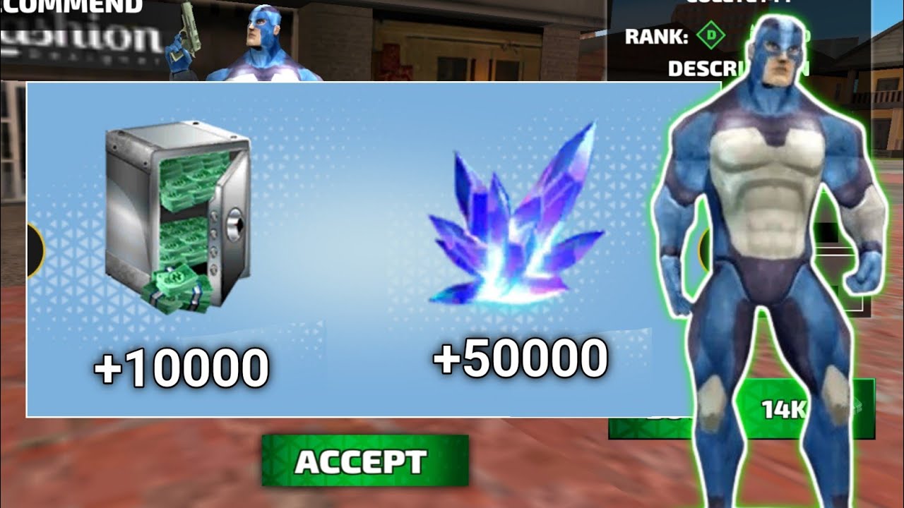 How to get unlimited money 😱in Rope hero voice town ma unlimited money kaise le