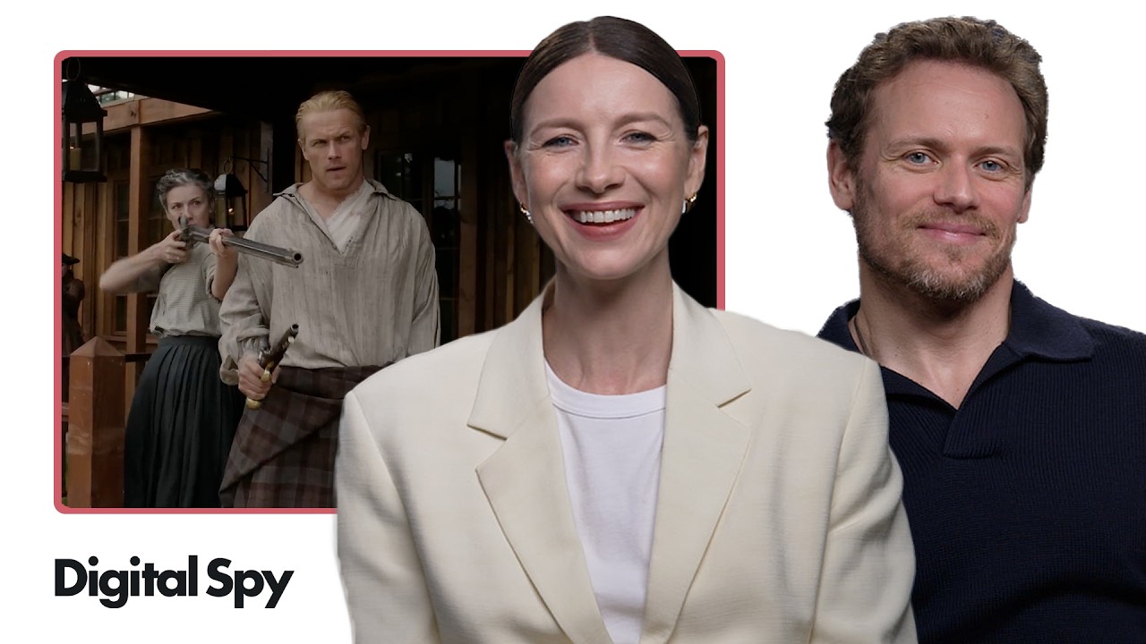 Outlander's Sam Heughan and Caitríona Balfe still don't know how final season ends