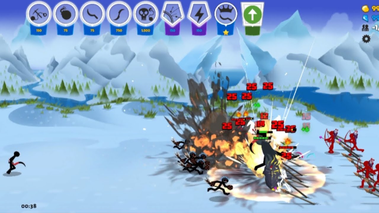 stick War 3 Saga mod menu VIP apk Best army android gameplay