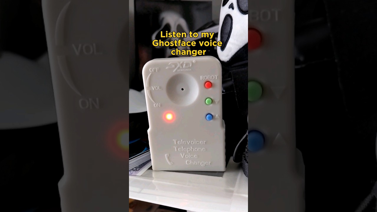 Ghostface Wants you to subscribe #scream #ghostface #voicechanger #movies