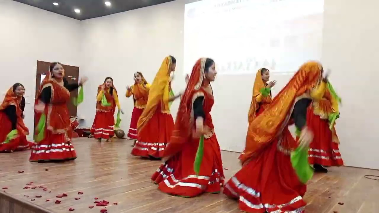PAHADI DANCE PERFORMANCE |RANSINGH BAJO|MANDAAN|CHAITA KI CHAITWALI|LABRA CHORI| CULTURAL FEST |