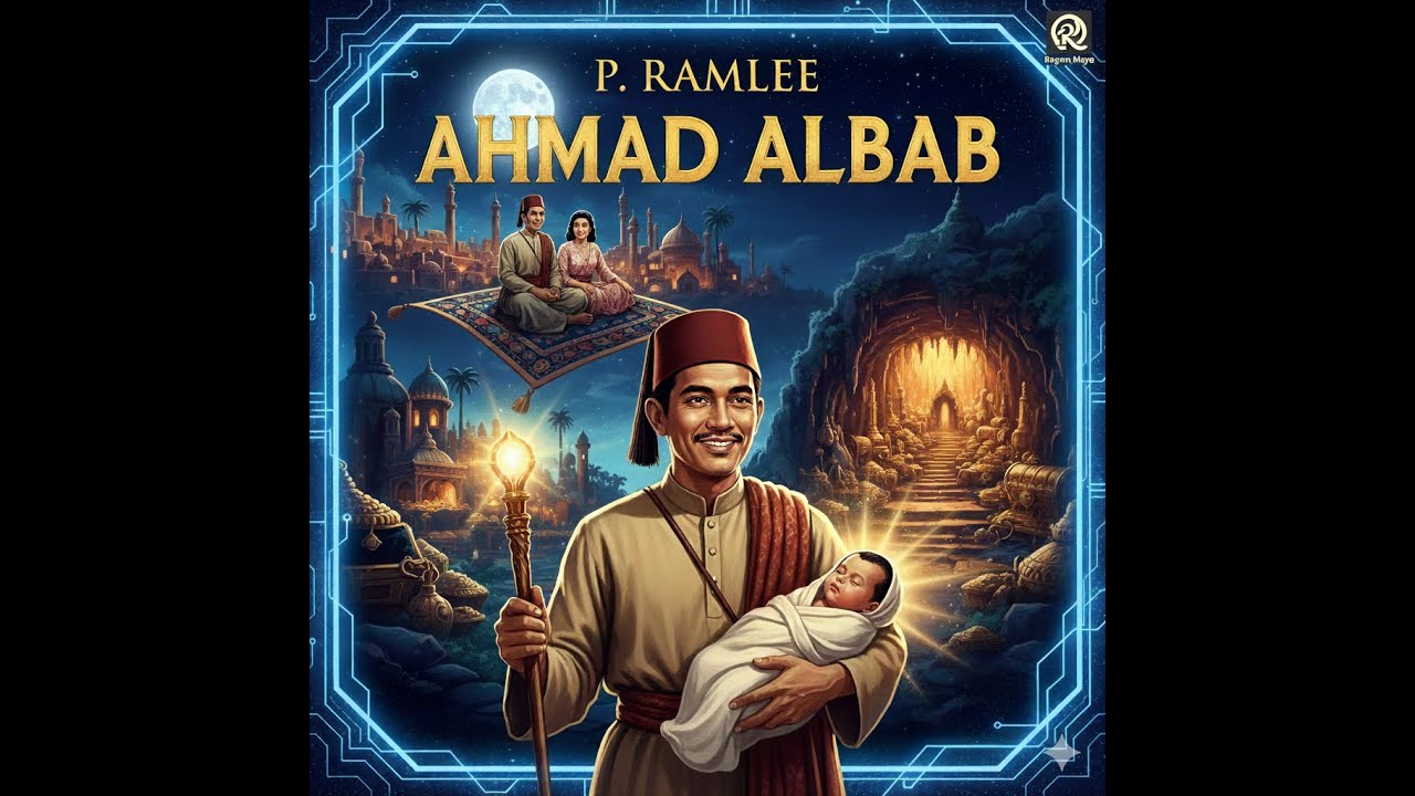 Ahmad Albab - P. Ramlee (AI HD Remastered) | Kisah Gembala Kambing | Ragam Maya