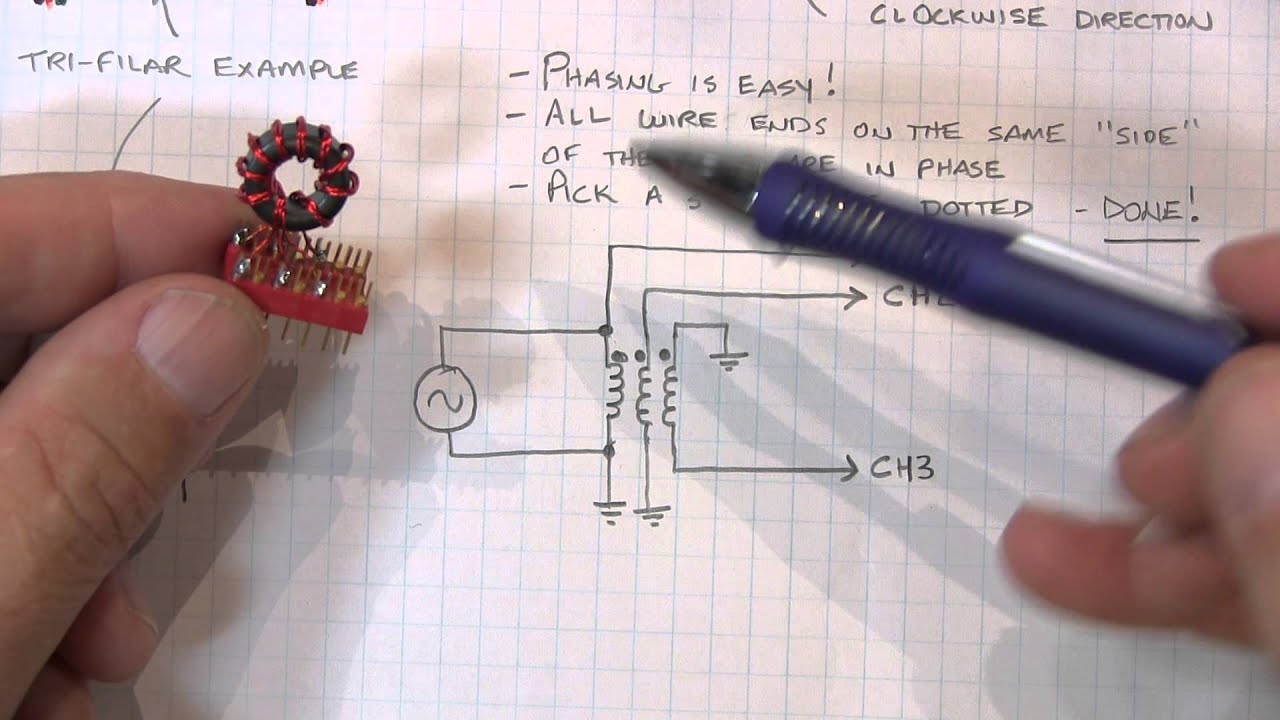 #209: Basics of Phase Dots on Transformer Windings
