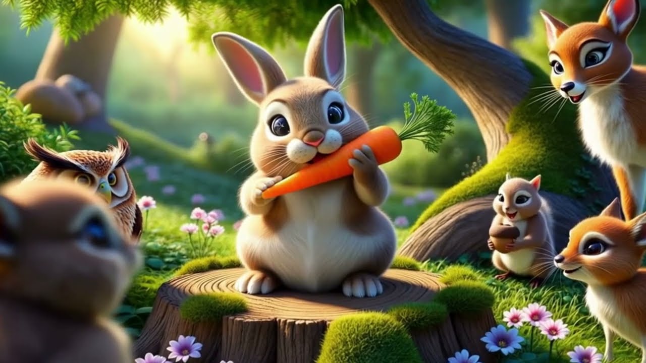 Zekina Pjesma 🐰 | Čarobna Priča za Djecu – Laku Noć i Avantura u Šumi