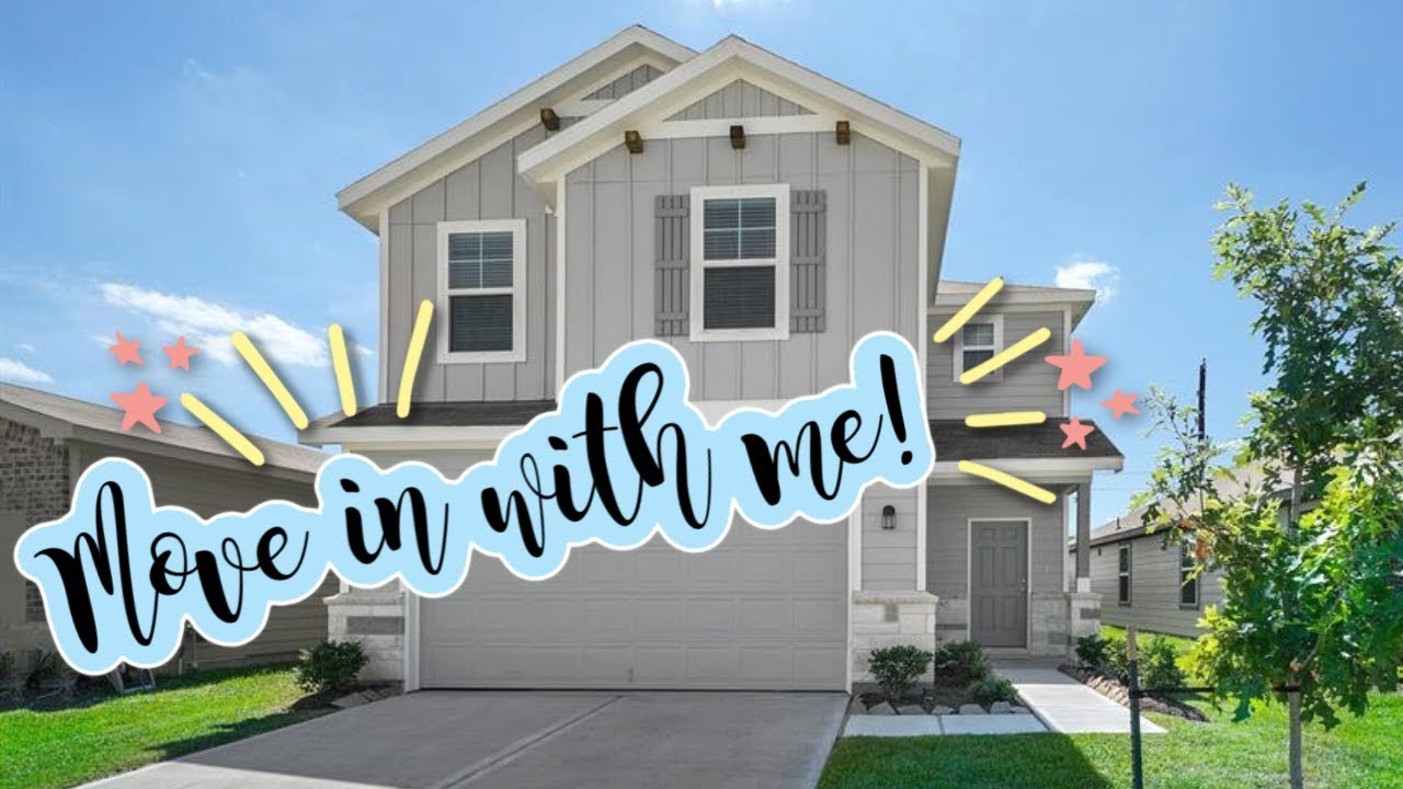 MOVE IN WITH ME! NEW BUILD//SPEED UNPACK WITH ME