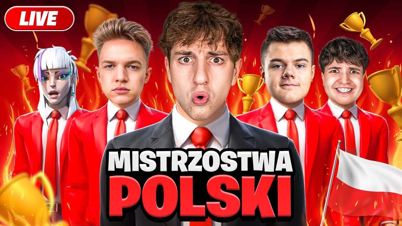 🔴 MISTRZOSTWA POLSKI DUO o 50.000 ZŁ w Fortnite