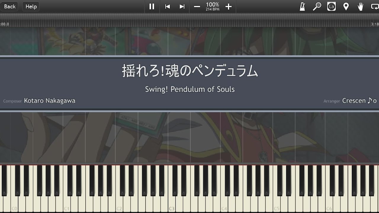 Swing! Pendulum of Souls (Yu-Gi-Oh! ARC-V) [Piano Cover]