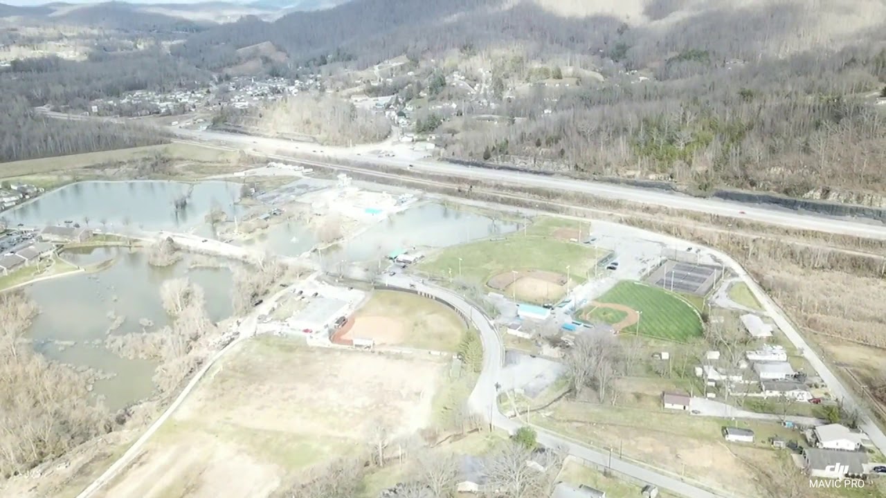 Flying around Barbourville, Kentucky