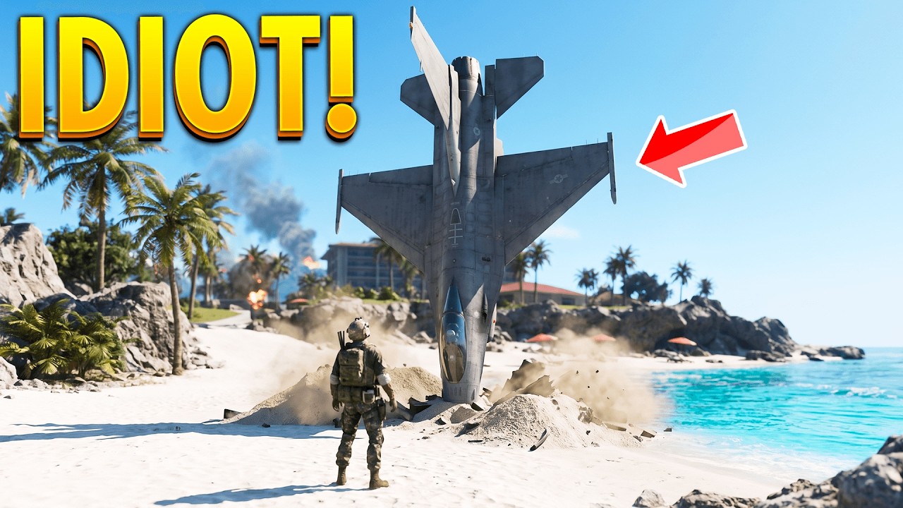 Когда идиоты играют в Battlefield 6!