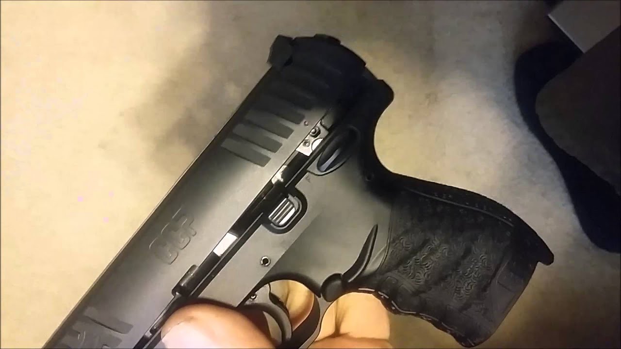 Walther CCP 9mm Disassembly