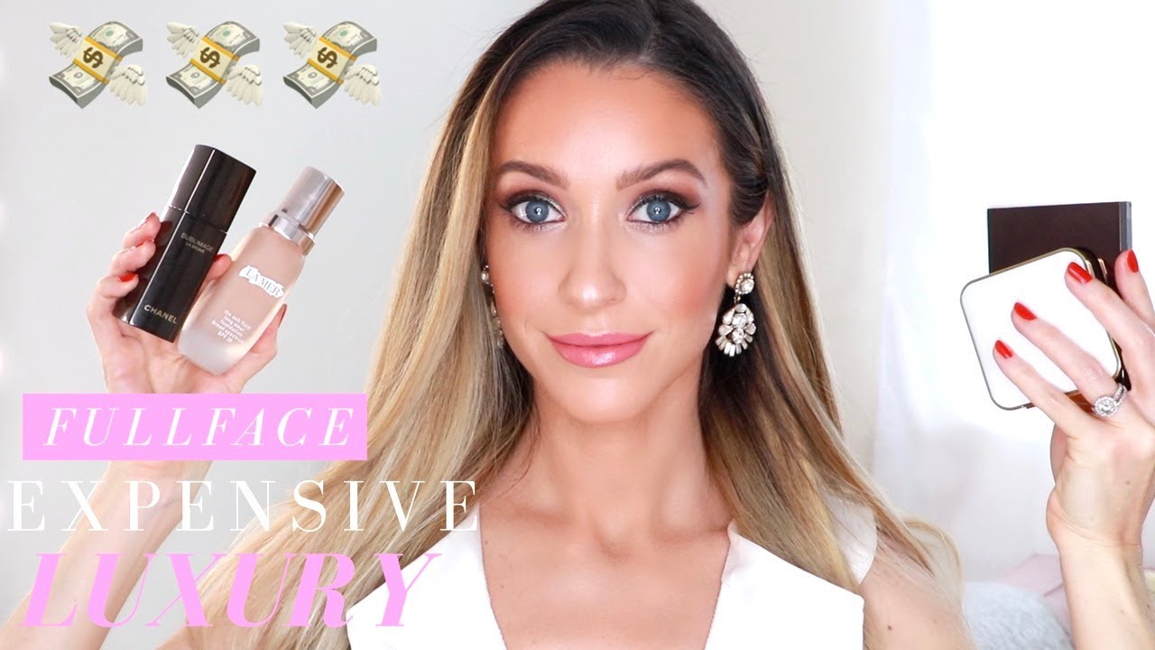 FULL FACE OF MY MOST EXPENSIVE LUXURY MAKEUP! $$$ | Collab with Morgan Turner Makeup