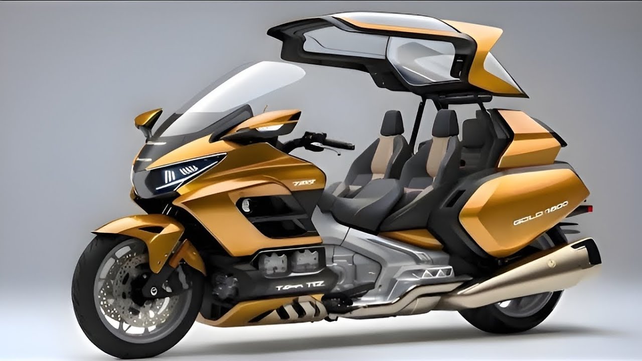 Новый Honda Goldwing 1800 GL 2026 года | Обзор роскошного туристического мотоцикла!