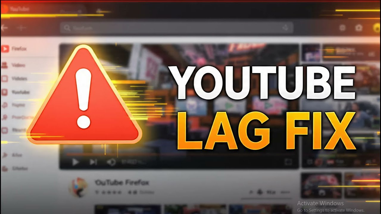 How to fix YouTube videos loading slow on Firefox   YouTube videos lagging
