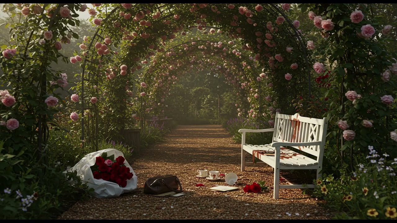 La señorita Marple y el jardín donde lloraron las rosas..