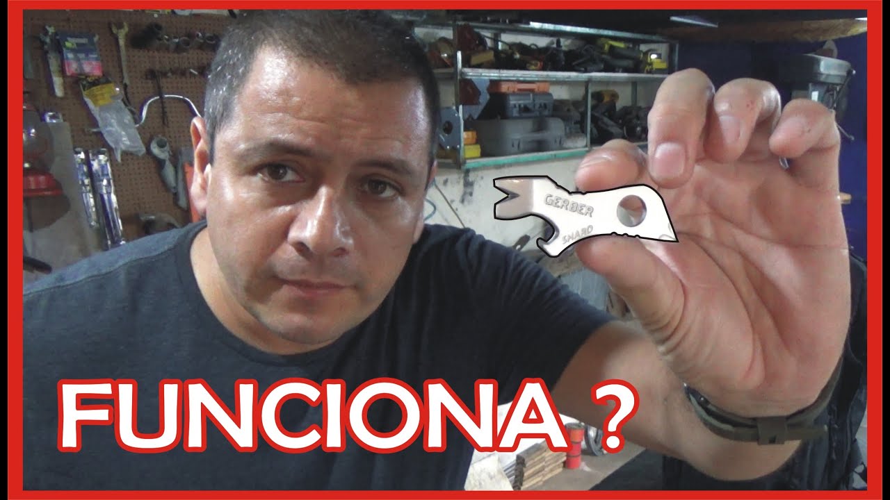 Pry bar o minipalanca Gerber para EDC