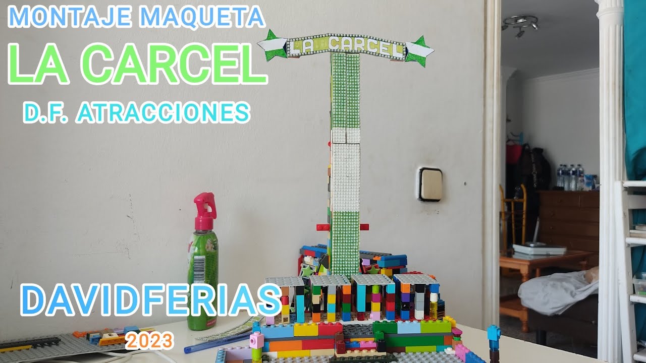 Montaje de la maqueta de La Carcel (D.F. Atracciones) |🎡| DavidFerias |🎡|