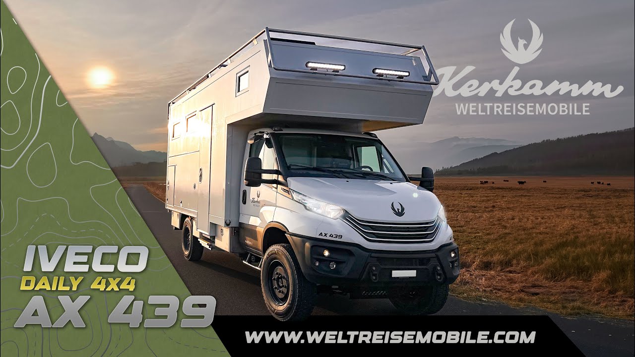 Kerkamm Weltreisemobile - Expeditionsfahrzeug AX 439 - Iveco Daily