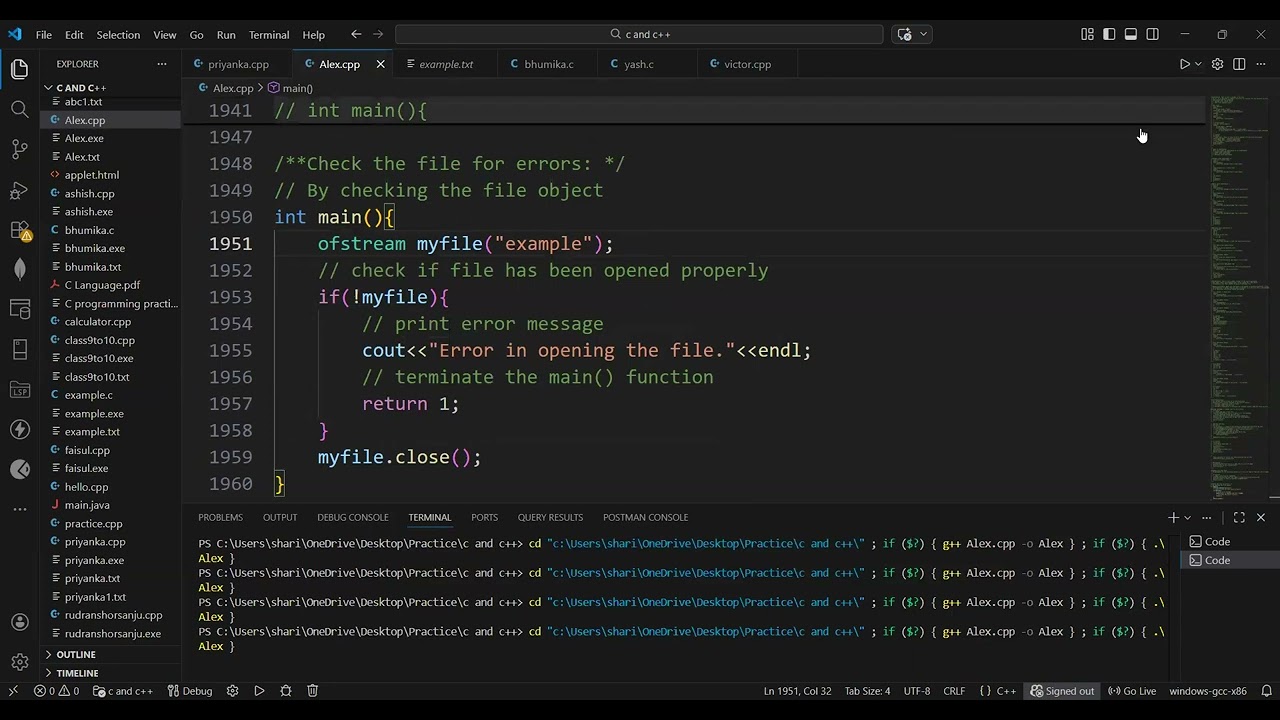 C++ File Handling: Read, Write & Store Data (Part 17)