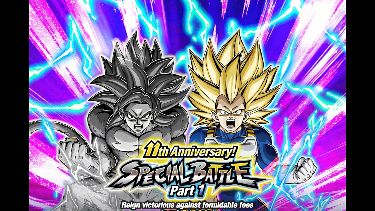 DBZ Dokkan Battle -Special Anniversary Battle Stage 1 (Super 3) ALL MISSIONS