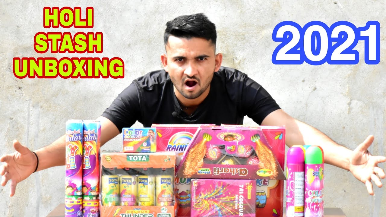 Holi Stash Unboxing Part-1 || Holi Gadgets unboxing 2021