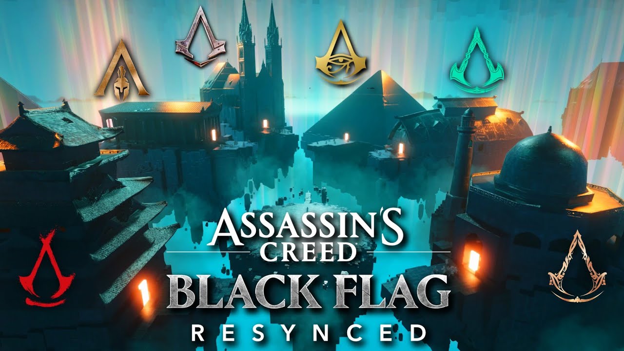Assassin&rsquo;s Creed Black Flag: Пересинхронизация &mdash; Все разломы Анимуса / Новые уровни современности...
