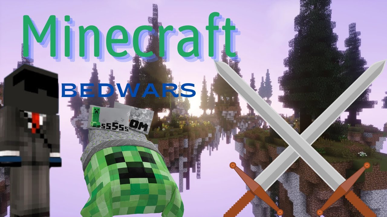 Playing Minecraft Bedwars