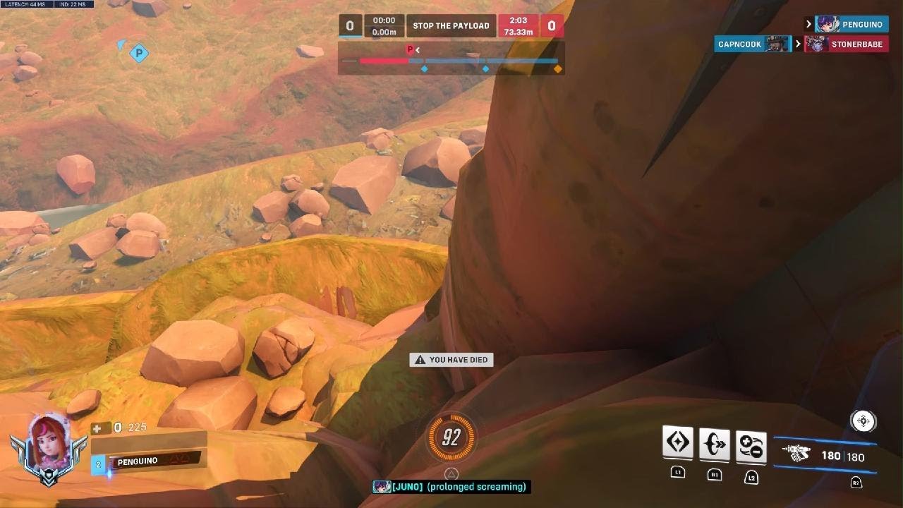 Gaming on Cox 2GBPS OW2