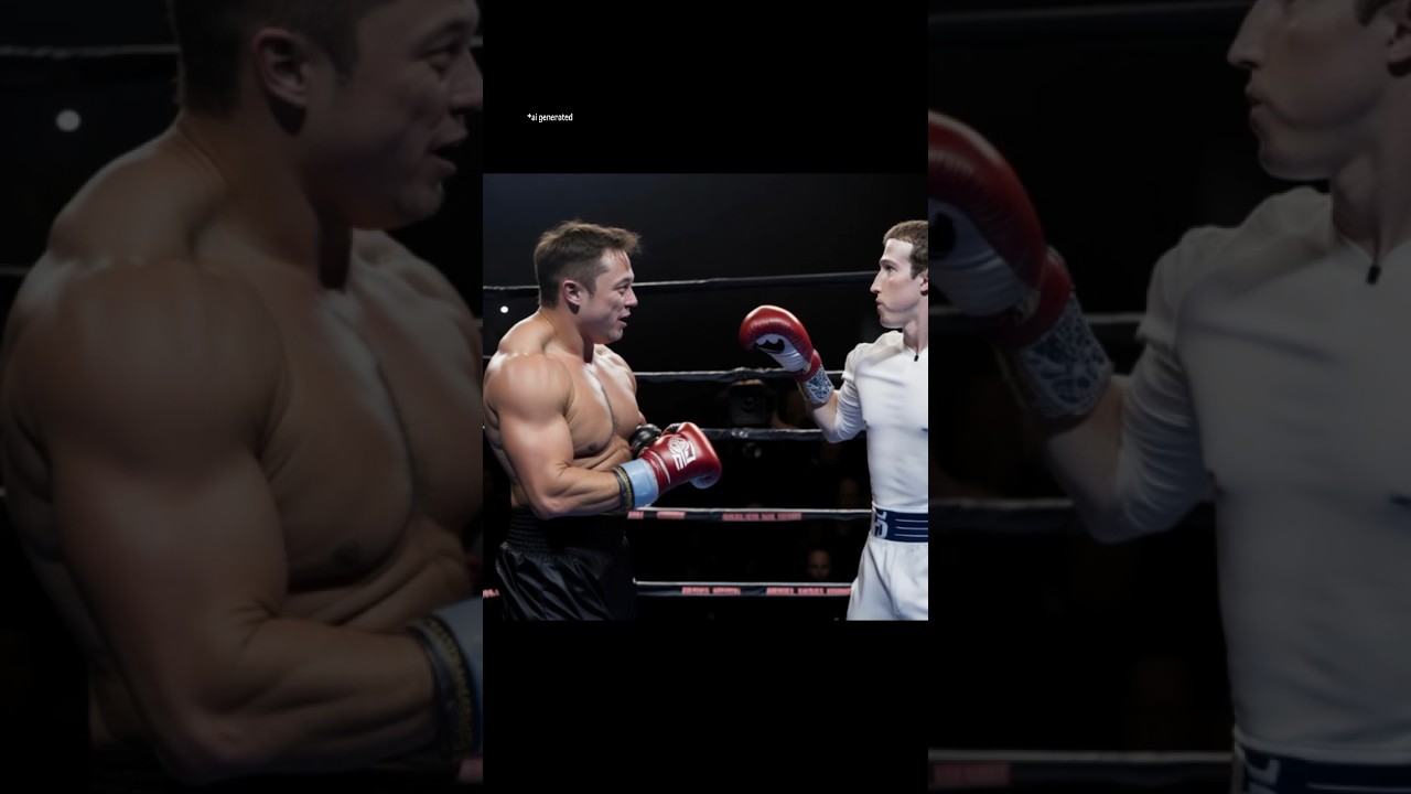 The fight for technology! *ai generated #memes #boxing #ai