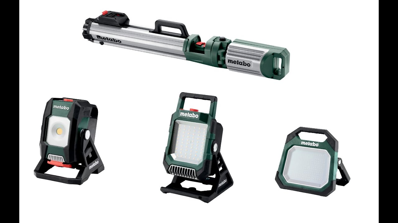 Akumulátorové svítilny Metabo BSA LED