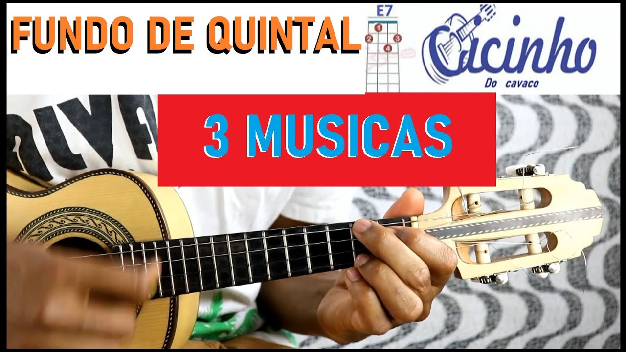 Cifras / A noite / Oitava cor / A paz / Fundo de Quintal -