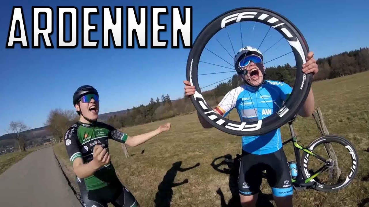KLIMMEN in de ARDENNEN met Luke en Frank! | Wielervlog #9 | cas2001