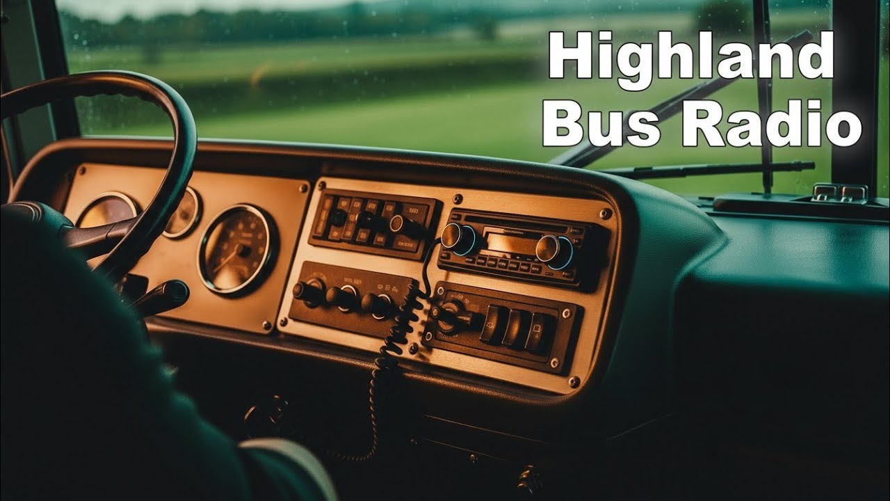Highland Bus Radio | Relaxing Celtic Folk Journey - Belfast Polka Instrumental
