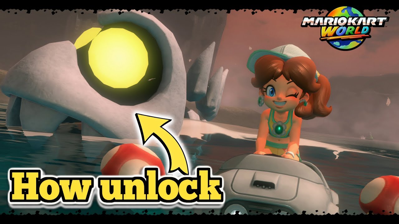 How to Fastest Unlock Fish Bone in Mario Kart World (updated to ver. 1.2.0)