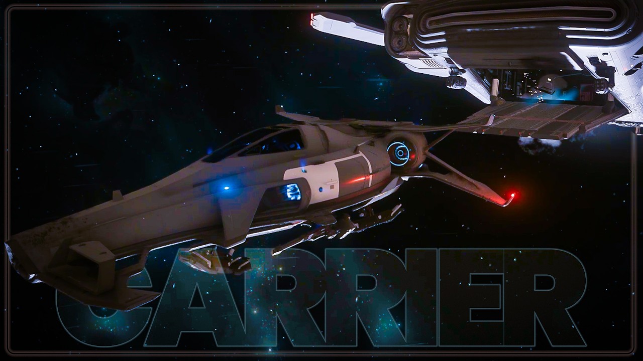 Using a Carrier Ship to Bounty Hunt Players in Star Citizen