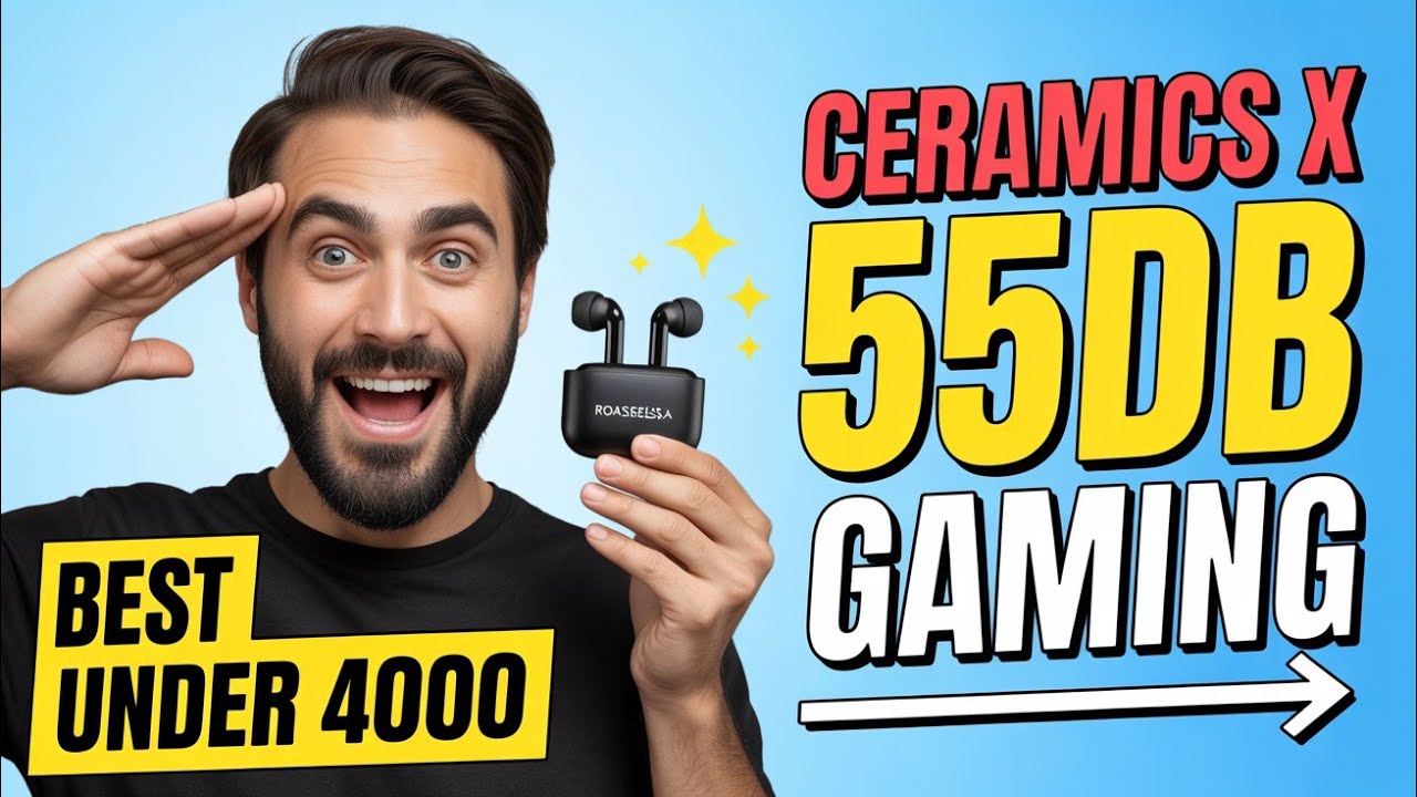 Insane ANC & LDAC Support! ROSESELSA CERAMICS X TWS Earbuds Full Review.