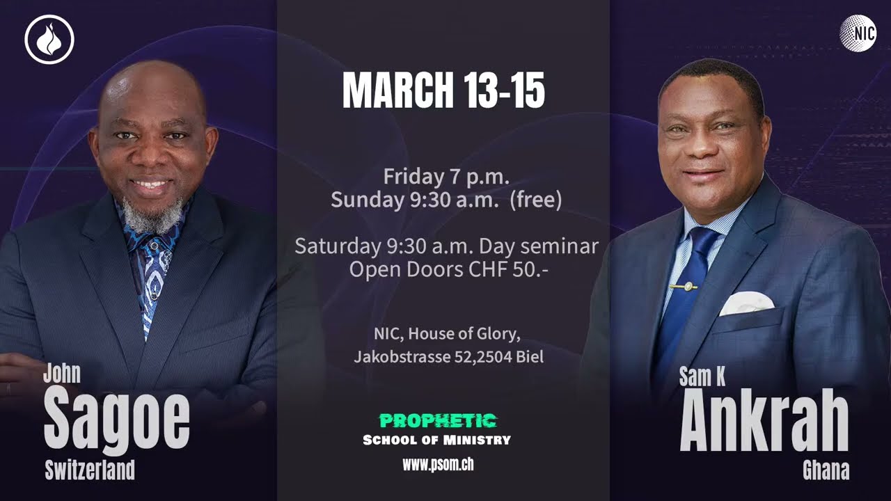 Geistlicher Fokus / Spiritual Focus | Holy Spirit Night | John Sagoe