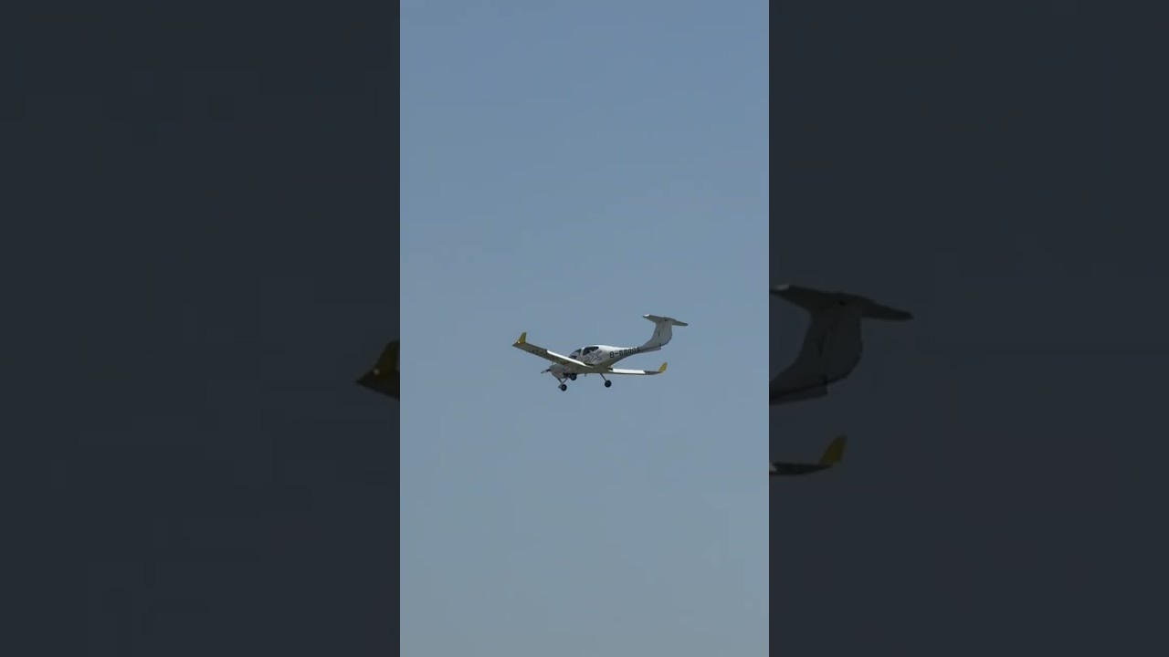 TNN台南機場，Private owner/B-88005/DA40D Diamond Star，進場降落。