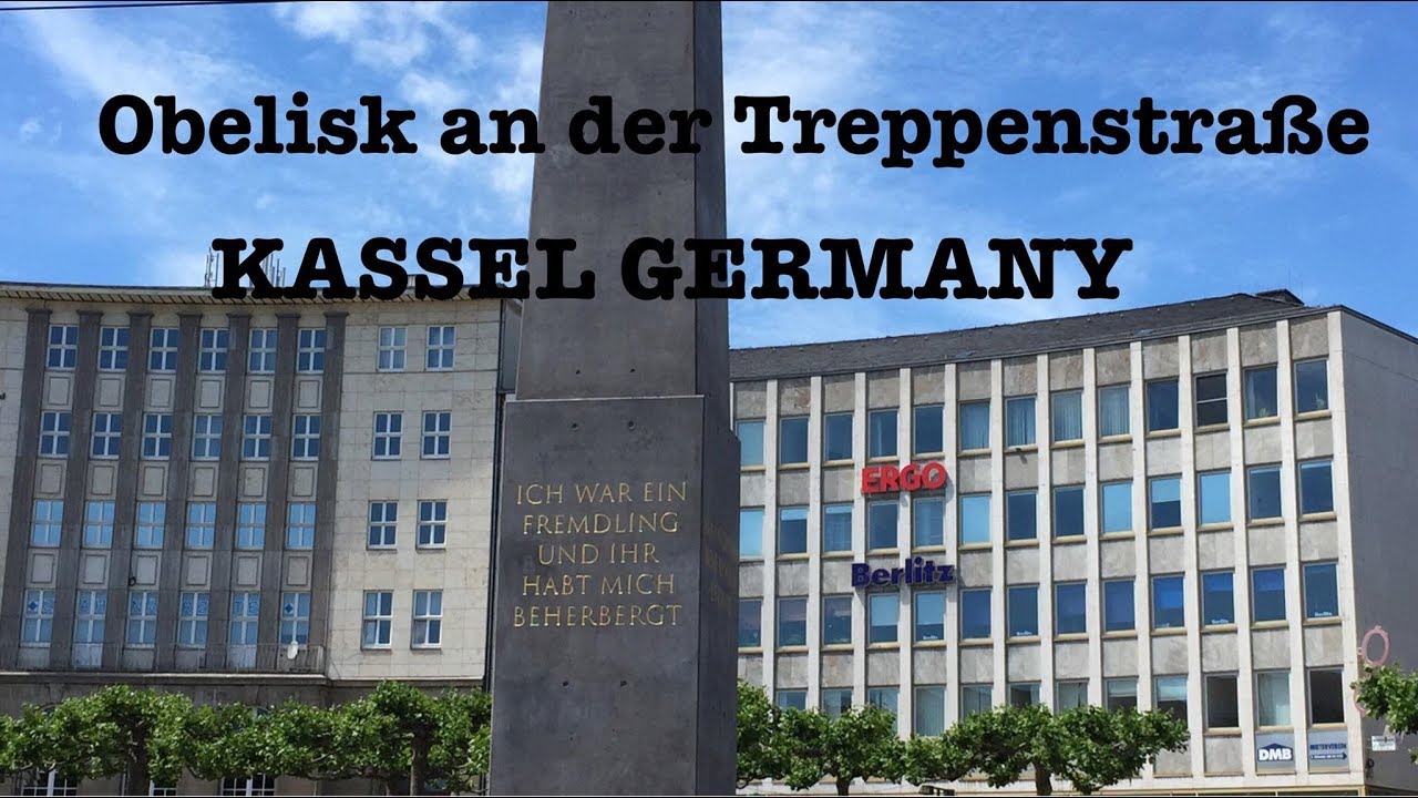 Obelisk an der Treppenstra&szlig;e | Kassel Germany