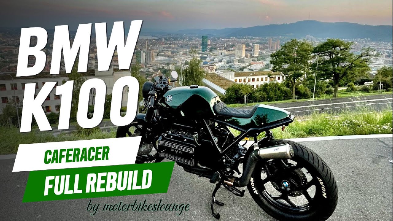 BMW K100 Caferacer Full Rebuild Complete Restoration & Customization