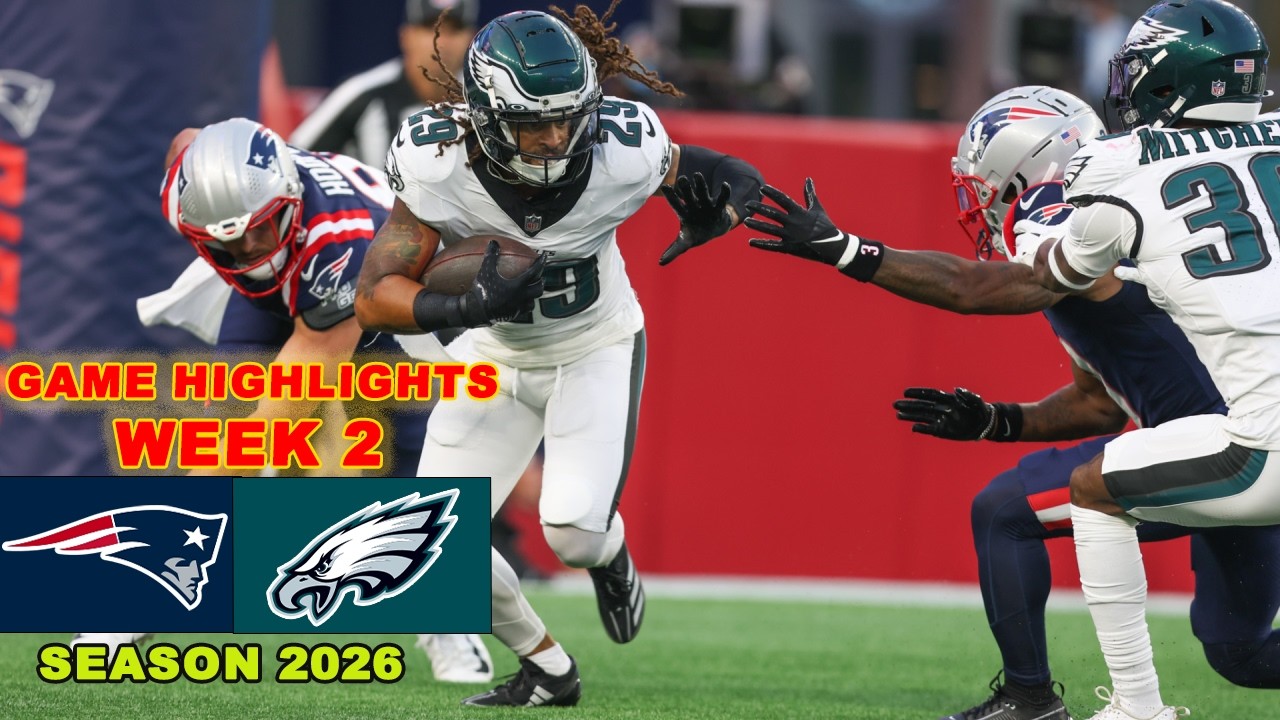 Eagles vs Patriots | FULL GAME  [CRAZY GAME] | NFL Week 2 | NFL Preseason 2026