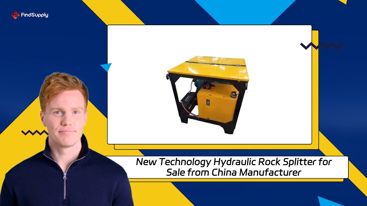 New Technology Hydraulic Rock Splitter for Sale from China Manufacturer