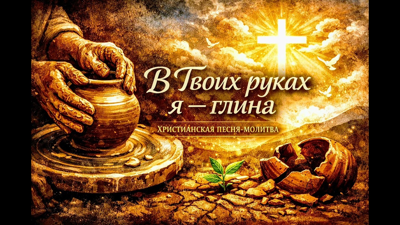 😇В Твоих руках я — глина | 🎼Христианская песня-молитва🙏