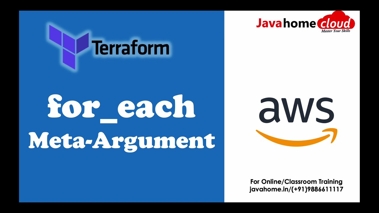 terraform for_each meta argument | terraform for each tutorial | terraform meta arguments