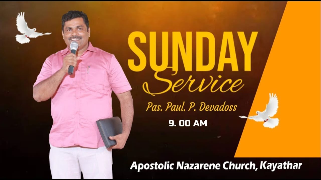 🔴Live | APOSTOLIC NAZARENE CHURCH Kayathar | Sunday Service 18 jan 2026 | Pas.Paul.P. DEVADOSS