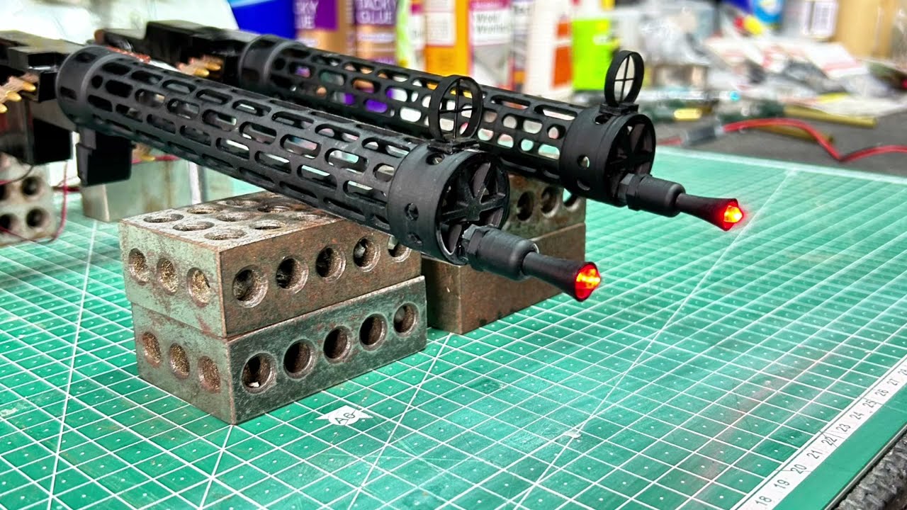 Balsa USA 1/3 Scale Fokker D.VII Guns Pt 2