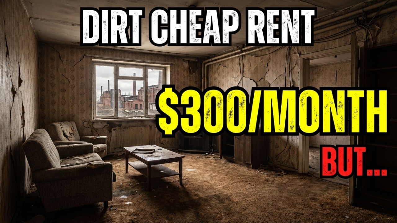 16 Rust Belt Towns With $300 Rent — But Here's the Catch
