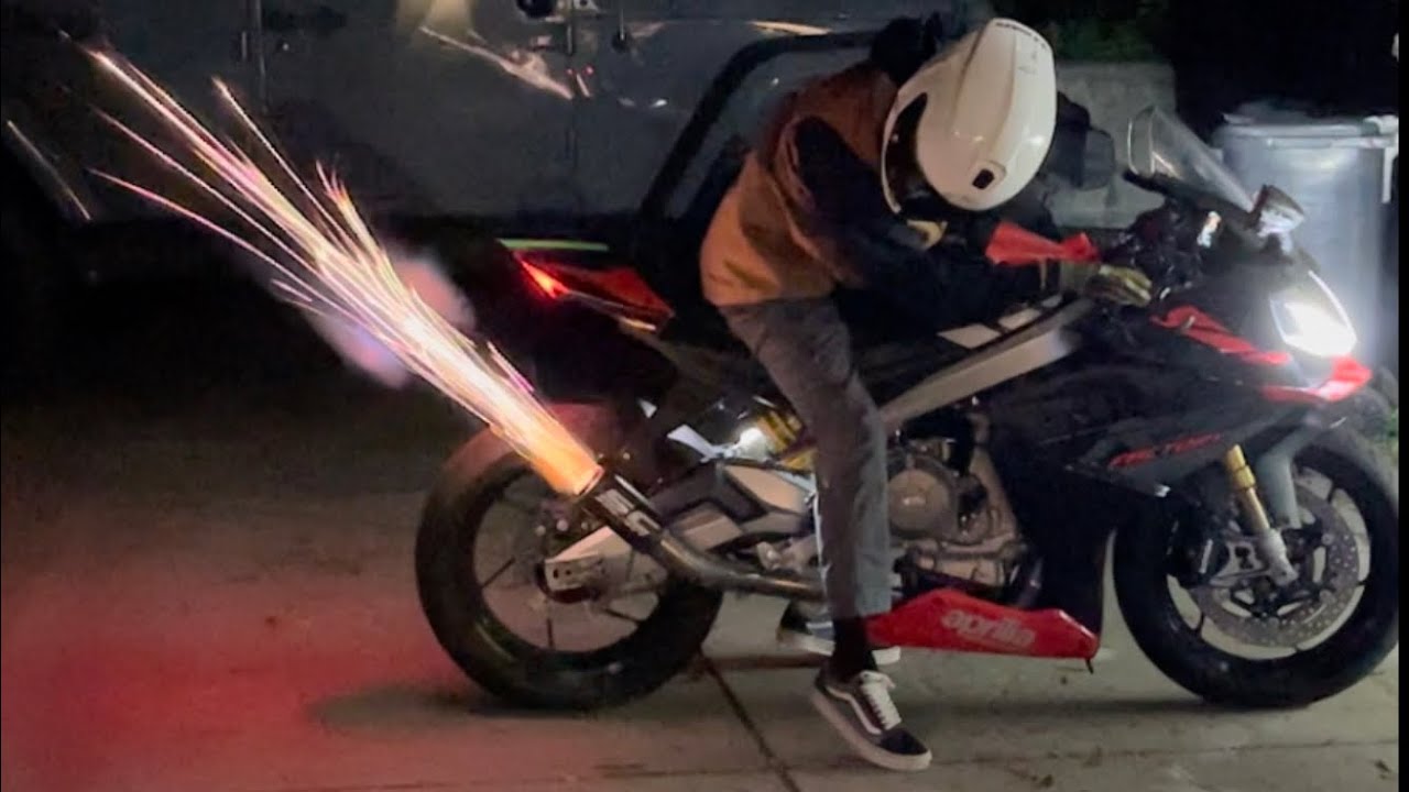 2026 Aprilia RS660 Factory - SC Project CR-T Titanium Full Exhaust Review, Comments, Sound & Flames 